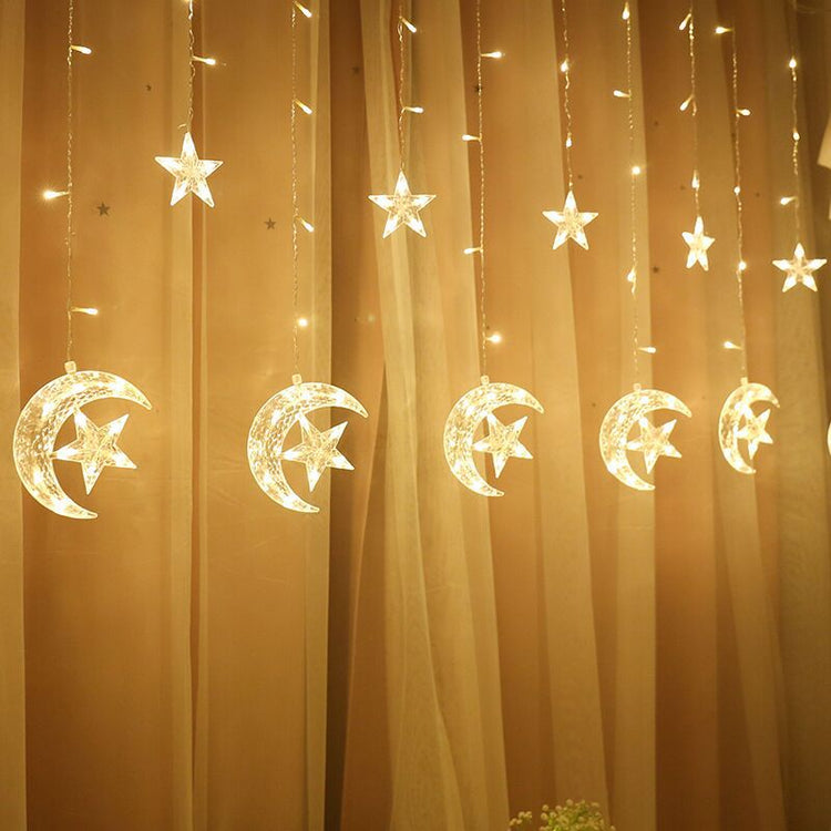 Christmas Window Lights | Curtain Window Lights | GomoOnly