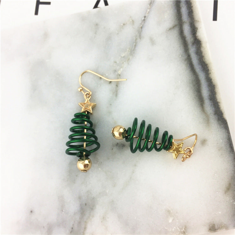 Tree Star Diy Earrings | Christmas Earrings | GomoOnly